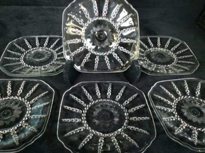 Imperial Candlewick Elegant Glassware -Wagon Wheel
