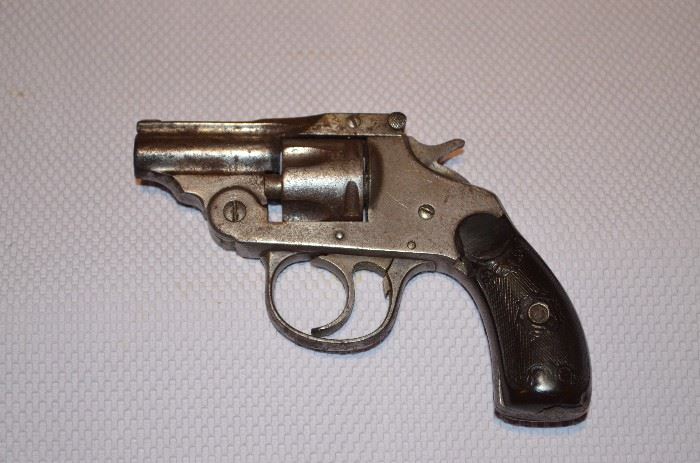 Pistol - . 38 caliber ^S and Cycle Works #26550 on trigger ring