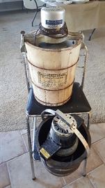 1938 Pattened one of the first electric ice cream freezers made by Handy Freeze