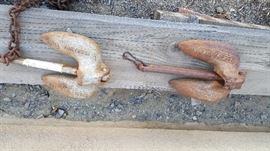 Rustic Boat anchors