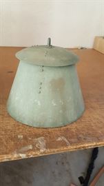 Converted into a hanging light