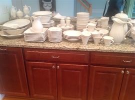 Lenox Butlers Pantry and 4 place settings of Butlers Pantry Gourmet  There are even more pieces than you can see in this photo