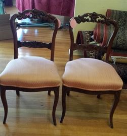 Rosewood chairs