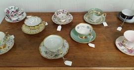 cup and saucer collection