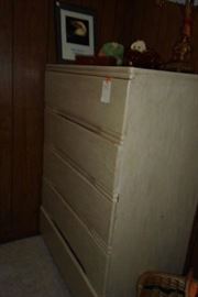 painted maple chest w/cedar lining