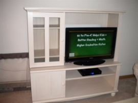 TV NOT FOR SALE- Entertainment cabinet