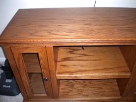 Solid wood entertainment/tv stand