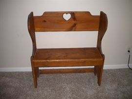 wood bench