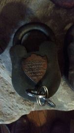 OLD lock and Key sets, with Keys, still working