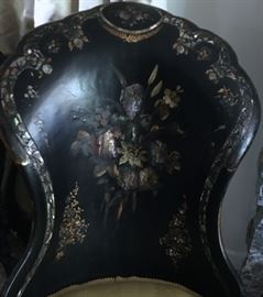 Detailing of Antique Chair