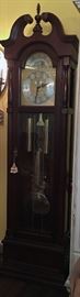 RIDGEWAY, WORKING, CHIME GRANDFATHER CLOCK