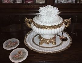Close-up of Tureen Detailing