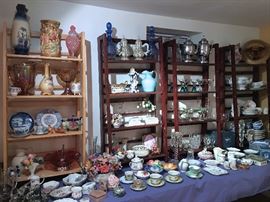 English and German China, Spode, Limoges, Lenox, Carnival Glass, Waterford and much much more!