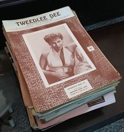 VINTAGE SHEET MUSIC