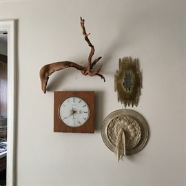 Fun vintage wall decor.