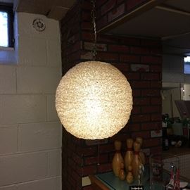 Cool Spaghetti swag lamp.