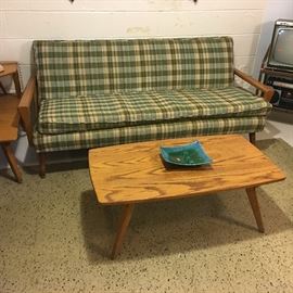 Sofa and love seat are still available. Tables and chairs are sold.