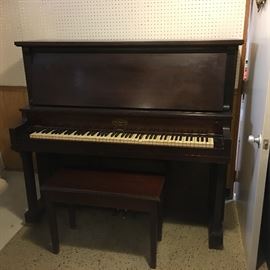 Piano, must be able to get out of the basement.