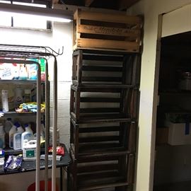 Old crates.