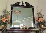 Stately mirror currently being used over mantel.