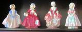 Royal Doulton figurines.