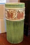 Roseville "Donatello" umbrella stand.