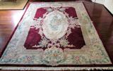 Nice, wool rug; approximately 8' x 11'.