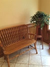 Bench & plant stand