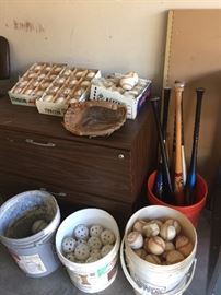 baseballs & bats