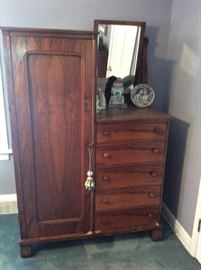 Chifforobe with chest