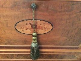 Detail of Inlaid wood