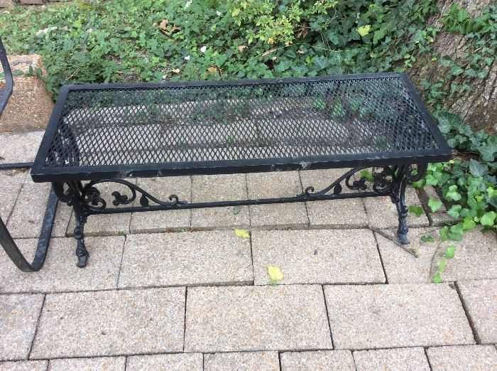 Unique Patio Bench