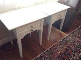 Pair of matching end tables