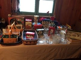 Longeberger Basket Collection, etc.