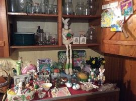 Some of the Easter Decor