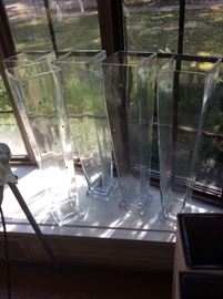 16 Tall, Centerpiece Vases, for Reception tables