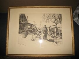 Lionel Barrymore print
