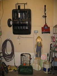 Yard wagon etc, electric snow shovel