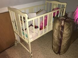 Antique crib