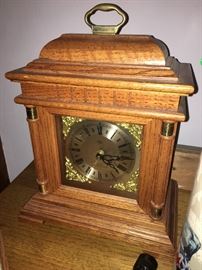 One of ten antique clocks