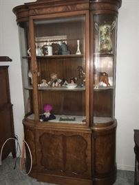Beautiful glass front china cabinet 