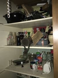 Antique liquor bottles