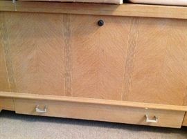 Mid century cedar lined chest