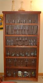 Book Shelves and Barware
