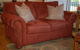 Burnt Umber Love Seat
