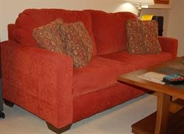 Burnt Umber Sleeper Sofa