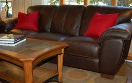 Leather Sofa