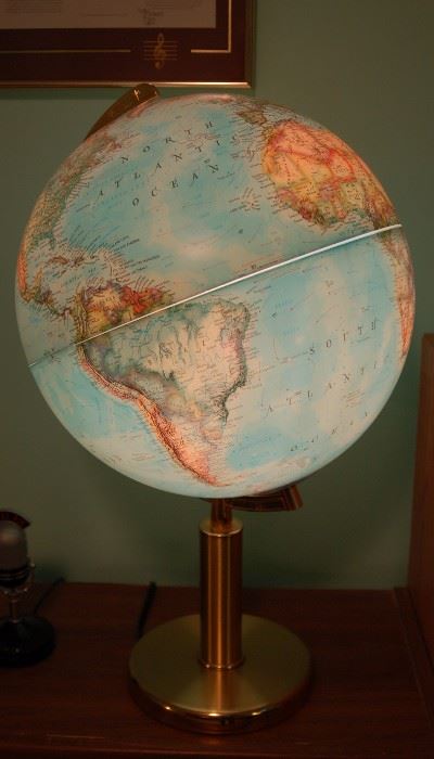 Lit Globe