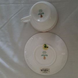 Label and stamp on Waterford