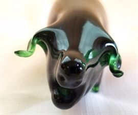 Green Crystal Pig